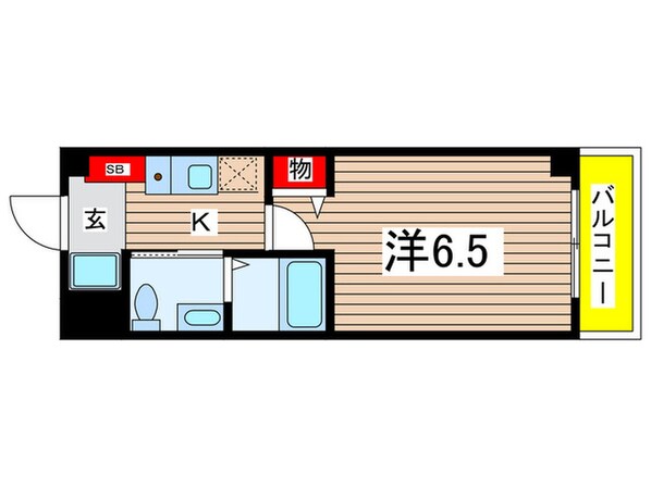 ヴィスタ武庫の物件間取画像